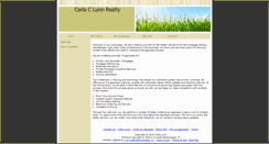 Desktop Screenshot of carlalunnrealty.net